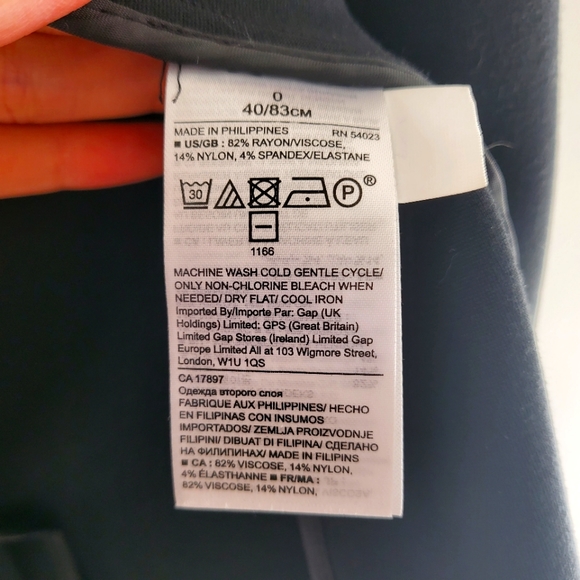 Banana Republic unstructured stretch jacket black - Picture 6 of 9